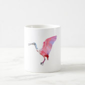 R ist für Roseate Spoonbill Kaffeetasse (Mittel)
