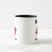 R ist für Rude Tasse (Zentrum)