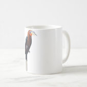 R ist für Rufous Necked Hornbill Kaffeetasse (VorderseiteRechts)