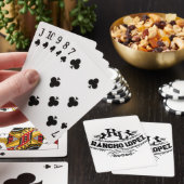 R.L. "Alle in" Karten spielen Spielkarten (In Situ)