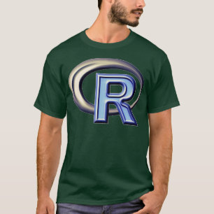 R-Logo der Programmiersprache R T-Shirt
