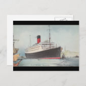 R.M.S. Kärnten Vintage Postkarte (Vorne/Hinten)