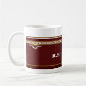 R.M.S. TITANISCHE Erinnerungsschale Kaffeetasse (Links)