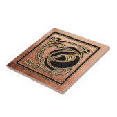 R Mackintosh Rose Style Keramik Tile Fliese (Seite)