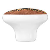 R Mackintosh Style Door/Drawer Knock Keramikknauf (Seitenansicht)