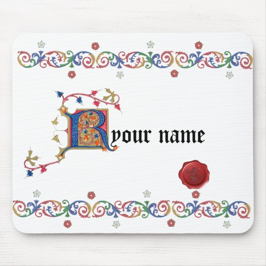 R mittelalterliche Mousepad (Vorne)