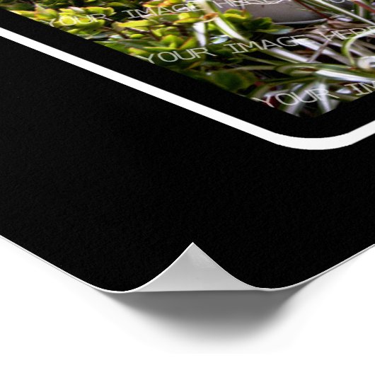 R Monogramm Erstellen Sie Ihre eigene 8-Collage Sc Poster (Ecke)