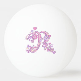 R monogramm Girls Name Rachel Bedeutung Tischtennisball