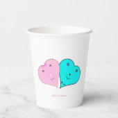 r & mrs herzen Bevorzugung Box Pappbecher (Rückseite)