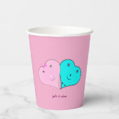 r & mrs herzen Bevorzugung Box Pappbecher (Rückseite)