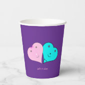 r & mrs herzen Bevorzugung Box Pappbecher (Rückseite)