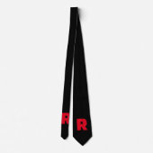 R Neck Tie Krawatte (Rückseite)