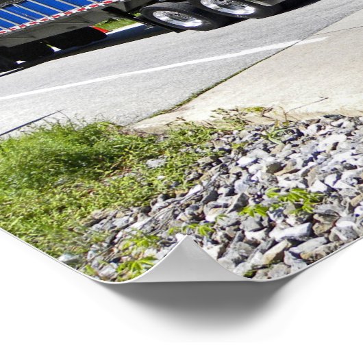 R. Nolt Light Blue 359 Poster (Ecke)