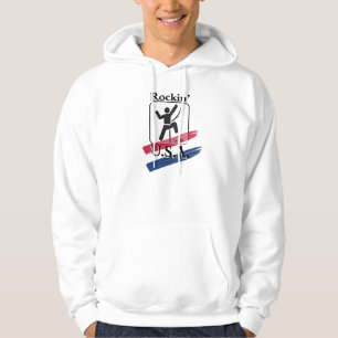 R.O.C.K. in den USA - Rock Climber Hoodie
