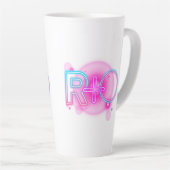 R & O (Riz & Lady O) Mystic Podcast Hosts Milchtasse (Rechte Ecke)