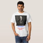 R Oppenheimer "i have geworden tod" T Shirt (Vorne ganz)