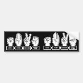 R-P-s-Kirschebombe Autoaufkleber (Vorne)