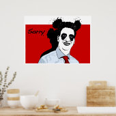 (R) Panda Poster (Küche)