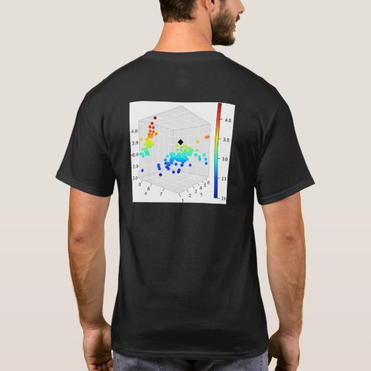 R Programmierungs- T-Shirt (Rückseite)