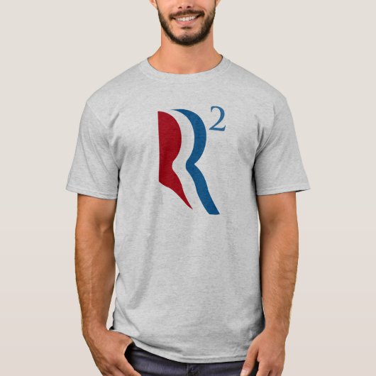 R QUADRIERT - ROMNEY RYAN 2012.png T-Shirt (Vorderseite)