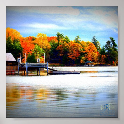 R River Poster (Vorne)