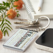 R Robinson Clipper Segelschiff 1863 Schlüsselanhänger (Vorderseite rechts)