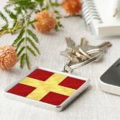 R Romeo Wasserfarbe Wasserzeichen Seefahrtzeiche Schlüsselanhänger (Seite)