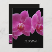 R.S.V.P. ohne Menü-Einladung für 5 x 7 Einladung (Vorne/Hinten)