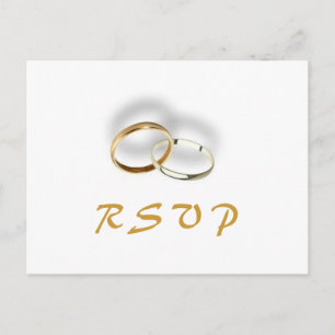 R S V P....Postkarte Einladungspostkarte