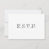 R.S.V.P RSVP KARTE (Rückseite)
