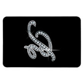 R-Skript "Diamond Bling" Magnet (Horizontal)