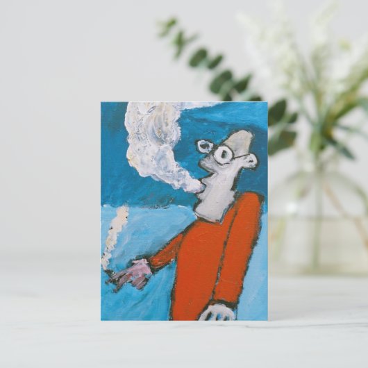 r smokey postkarte (Stehend Vorderseite)