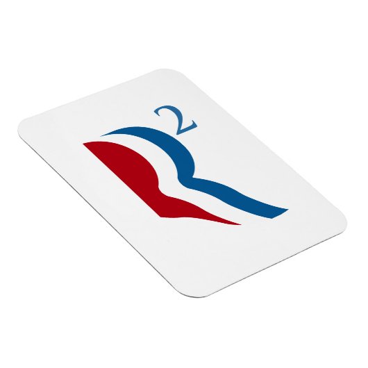 R SQUARED - ROMNEY RYAN 2012.png Magnet (Rechte Seite)
