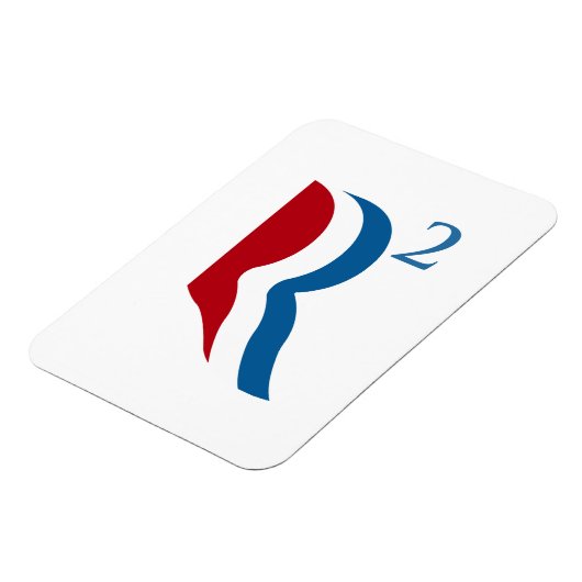 R SQUARED - ROMNEY RYAN 2012.png Magnet (Linke Seite)