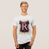 "R: The Art of Data" "Statistical Stylish" Tri-Blend Shirt (Vorderseite voll)