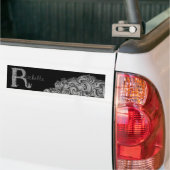 R - The Falck Alphabet (Silvery) Autoaufkleber (Auf Lkw)