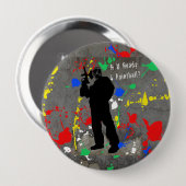 R U bereiten Paintball 4 vor? Button (Vorne & Hinten)