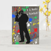 R U bereiten Paintball 4 vor? Karte (Gelbe Blume)