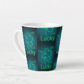 R U Gefühl Lucky Latte Tasse (Linke Ecke)