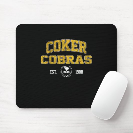 R Uni Cobras Arch Retro für Männer Frauen Mousepad (Mit Mouse)