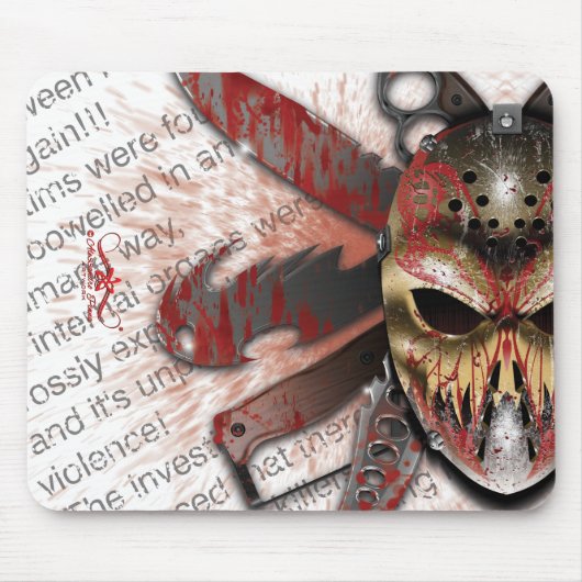 R. von H. Ripper of Halloween Mousepad (Vorne)