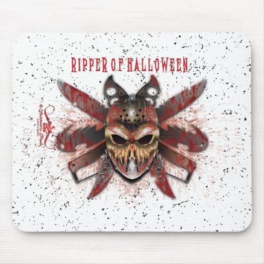 R. von H. Ripper of Halloween Mousepad (Vorne)