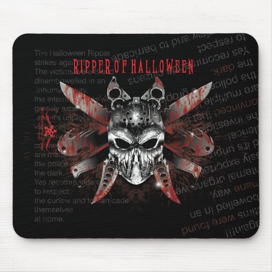 R. von H. Ripper of Halloween Mousepad (Vorne)