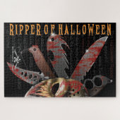 R. von H. Ripper of Halloween Puzzle (Horizontal)