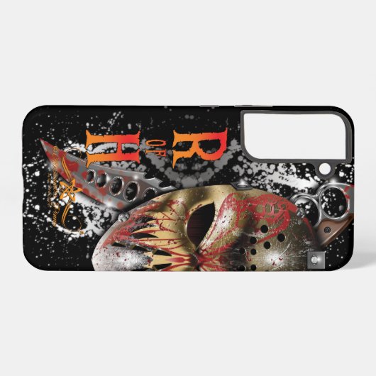 R. von H. Ripper of Halloween Samsung Galaxy Hülle (Rückseite (Horizontal))