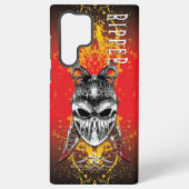 R. von H. Ripper of Halloween Samsung Galaxy Hülle (Rückseite)