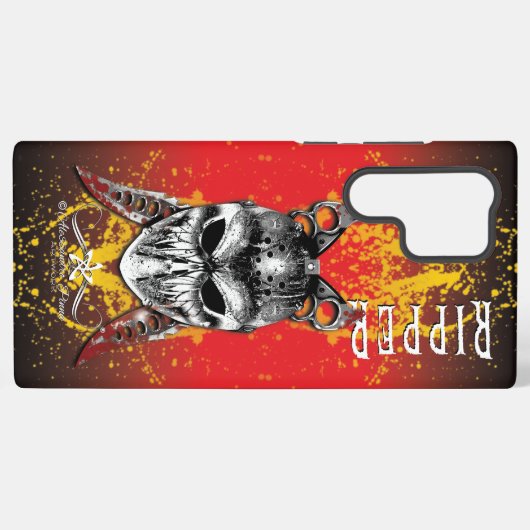 R. von H. Ripper of Halloween Samsung Galaxy Hülle (Rückseite (Horizontal))