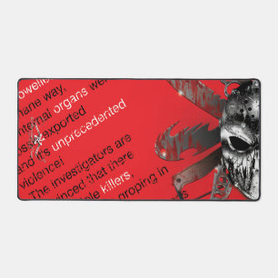 R. von H. Ripper of Halloween Schreibtischunterlage