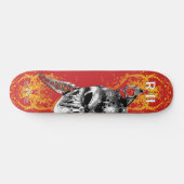 R. von H. Ripper of Halloween Skateboard (Horizontal)