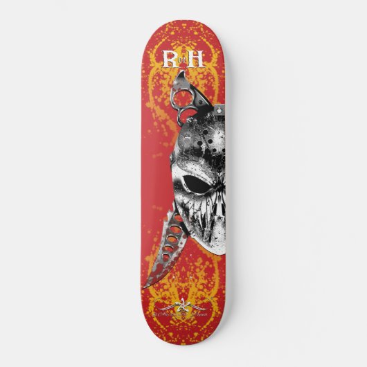 R. von H. Ripper of Halloween Skateboard (Vorderseite)